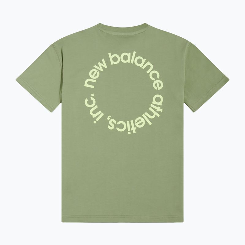 Детска тениска New Balance Circular Logo Graphic Tee oregano 2