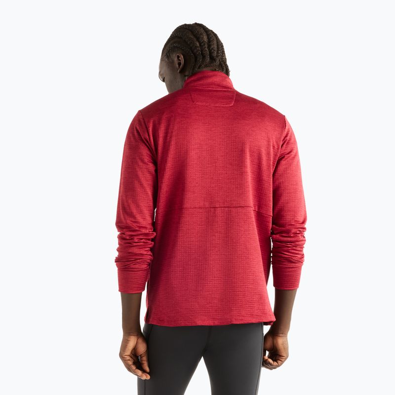 Мъжка блуза за бягане с дълъг ръкав New Balance Athletics Heat Grid 1/2 Zip podium red 3