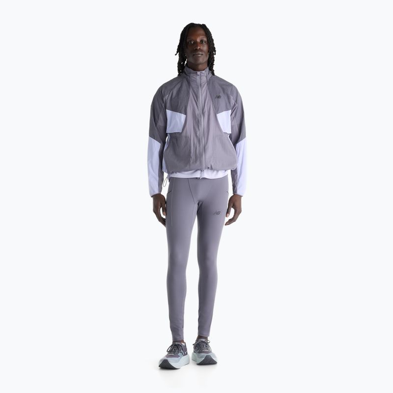 Мъжко яке за бягане New Balance Reflective RC Jacket off-line grey/smoked violet 2