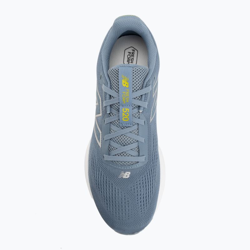 Мъжки обувки за бягане New Balance Fresh Foam 520's V9 zinc blue/light arctic grey/silver metallic 5