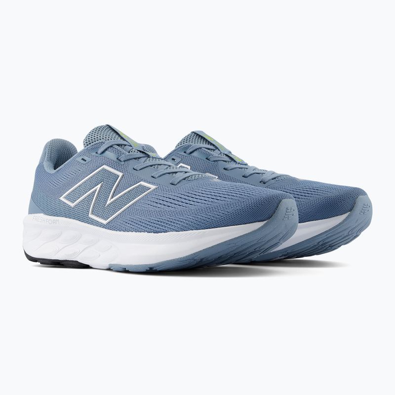 Мъжки обувки за бягане New Balance Fresh Foam 520's V9 zinc blue/light arctic grey/silver metallic 4