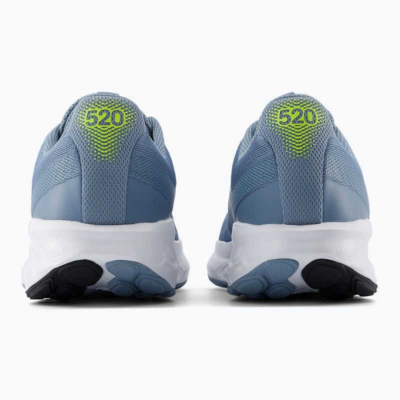 Мъжки обувки за бягане New Balance Fresh Foam 520's V9 zinc blue/light arctic grey/silver metallic 5