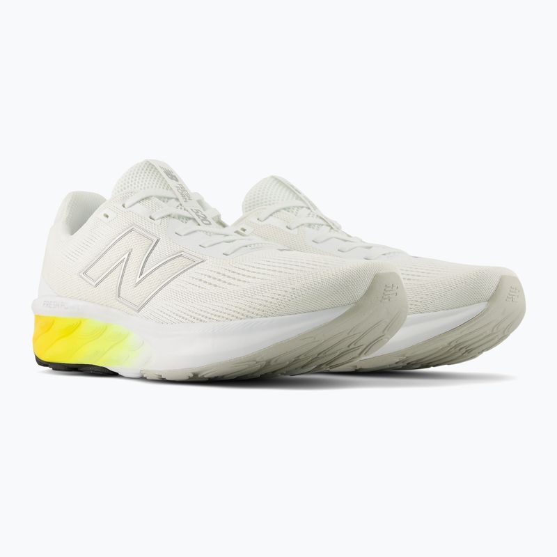 Мъжки обувки за бягане New Balance Fresh Foam 520's V9 white/silver metallic/satsuma orange 4