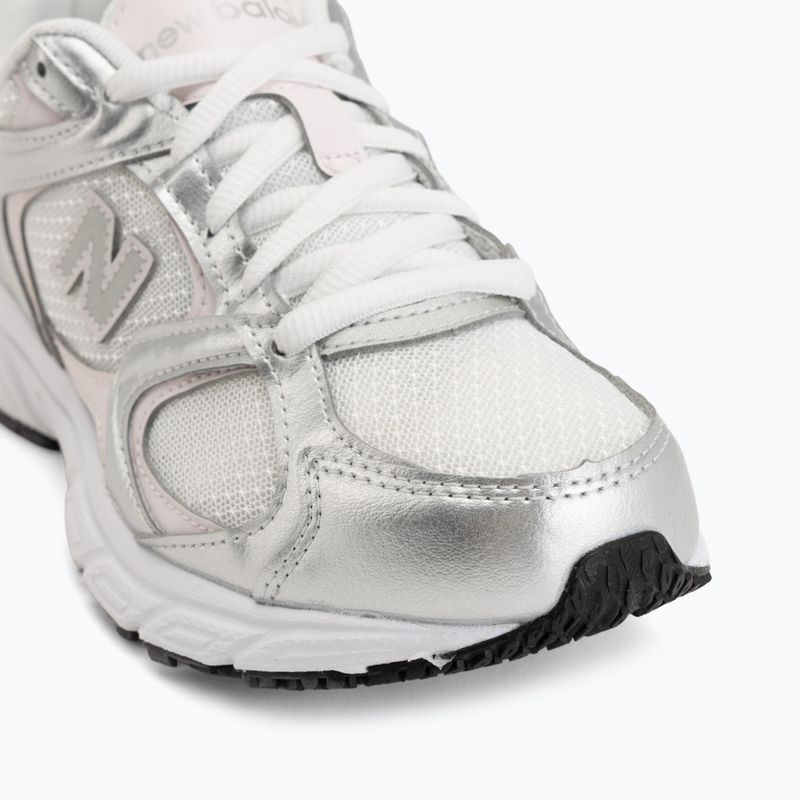 Обувки New Balance Classic 408's V1 light silver metallic/pink salt 7