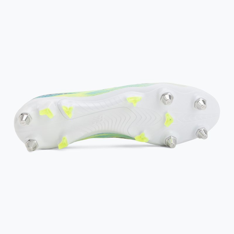 Футболни обувки New Balance Furon Elite V9 SG white/alkaline green 4