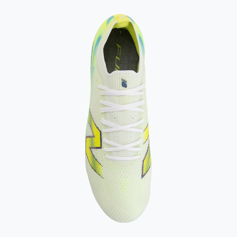 Футболни обувки New Balance Furon Elite V9 SG white/alkaline green 5