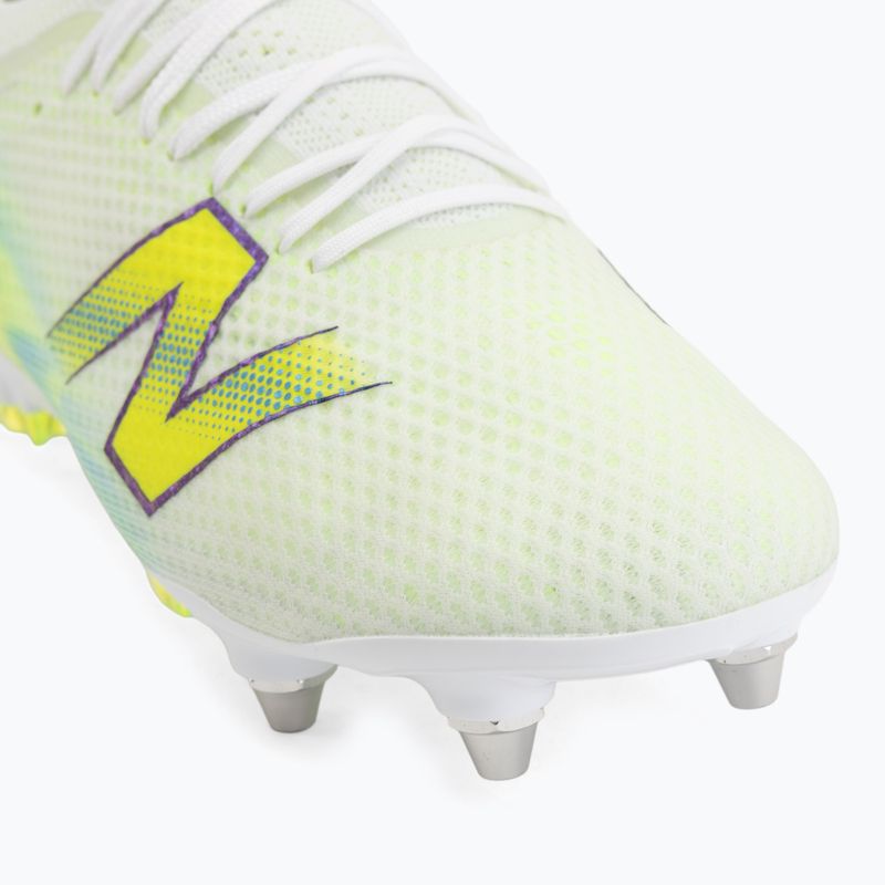 Футболни обувки New Balance Furon Elite V9 SG white/alkaline green 7