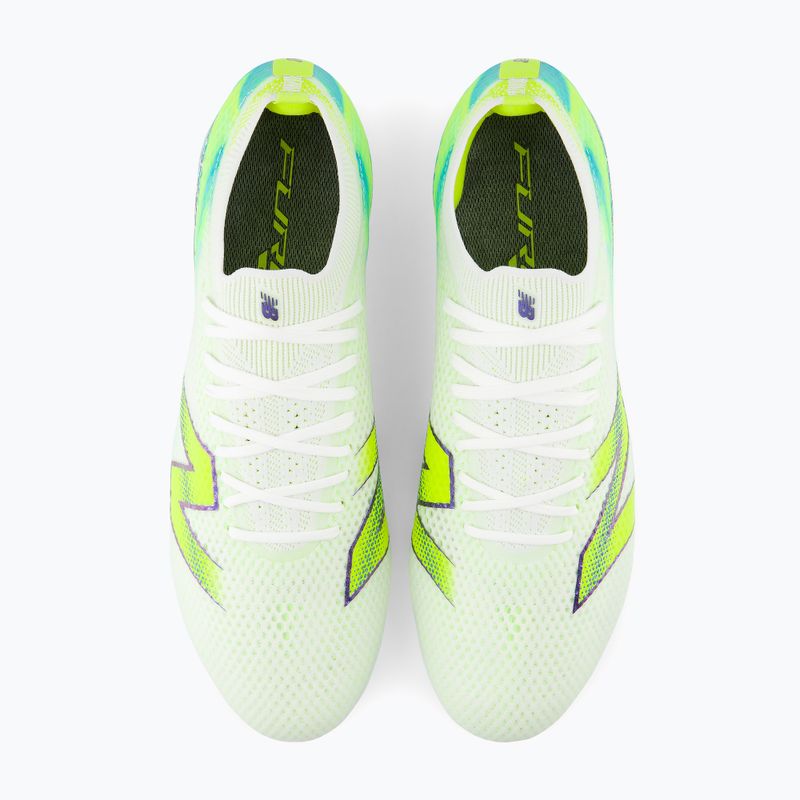 Футболни обувки New Balance Furon Elite V9 SG white/alkaline green 5