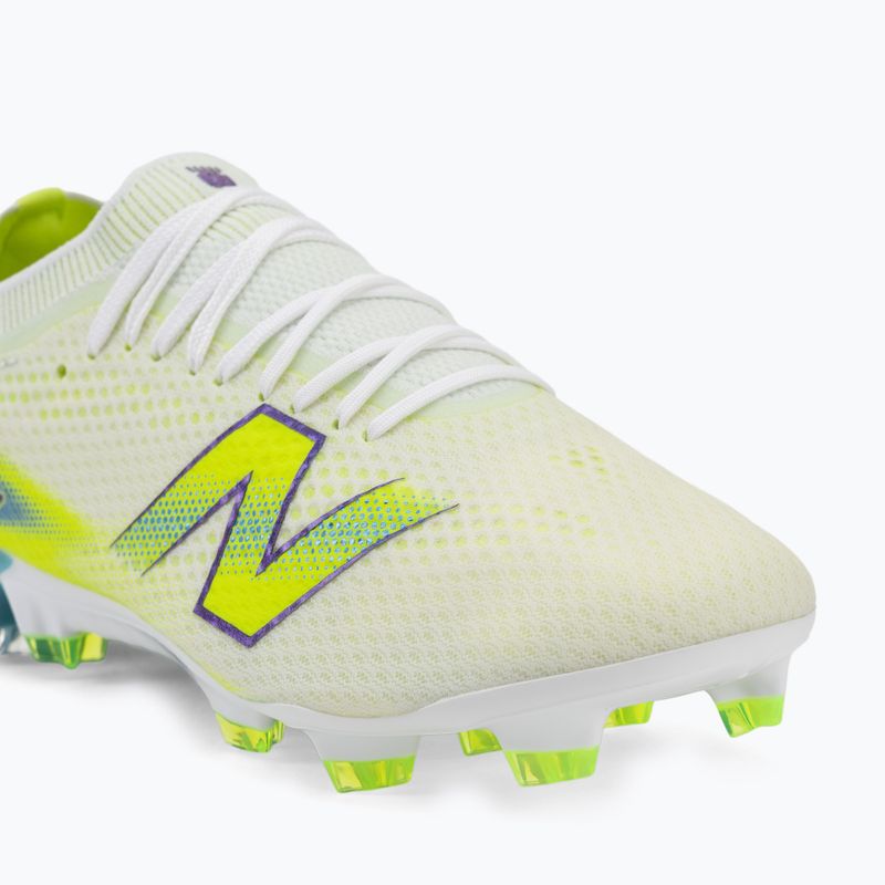 Футболни обувки New Balance Furon Pro V9 FG white/alkaline green 7