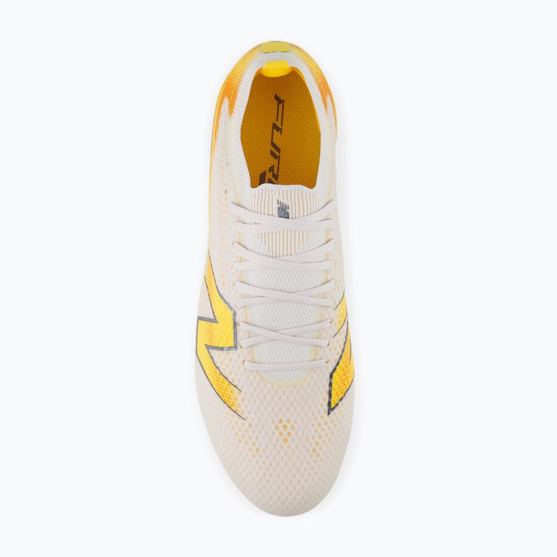 Футболни обувки New Balance Furon Pro V9 FG fresh air/satsuma orange 4