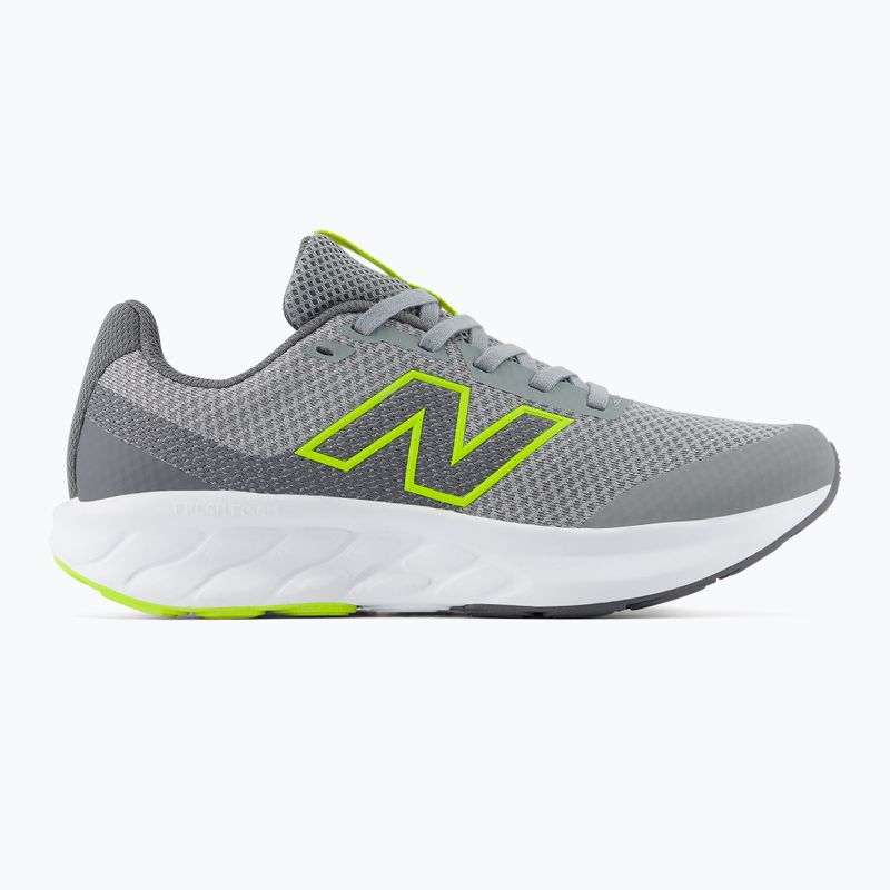 Детски обувки за бягане New Balance 520's Lace V9 grey matter/Ssate grey/alkaline green 2