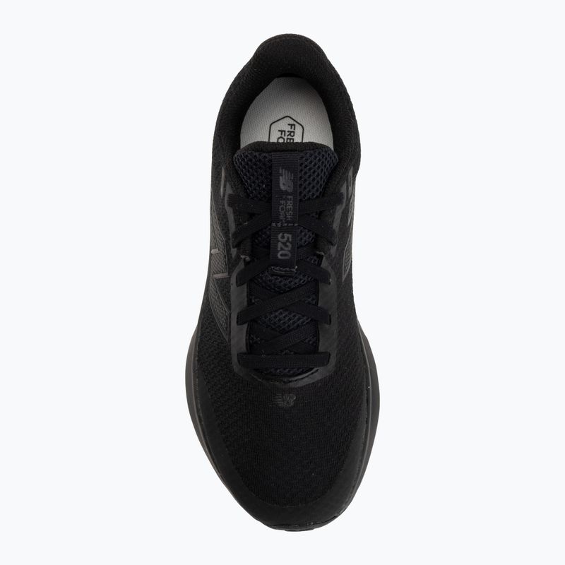 Детски обувки за бягане New Balance 520's Lace V9 black/black/black 5