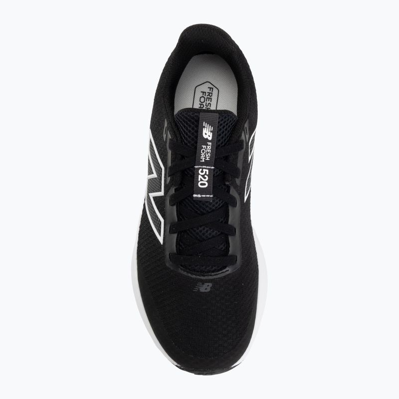 Детски обувки за бягане New Balance 520's Lace V9 black/white/black 5
