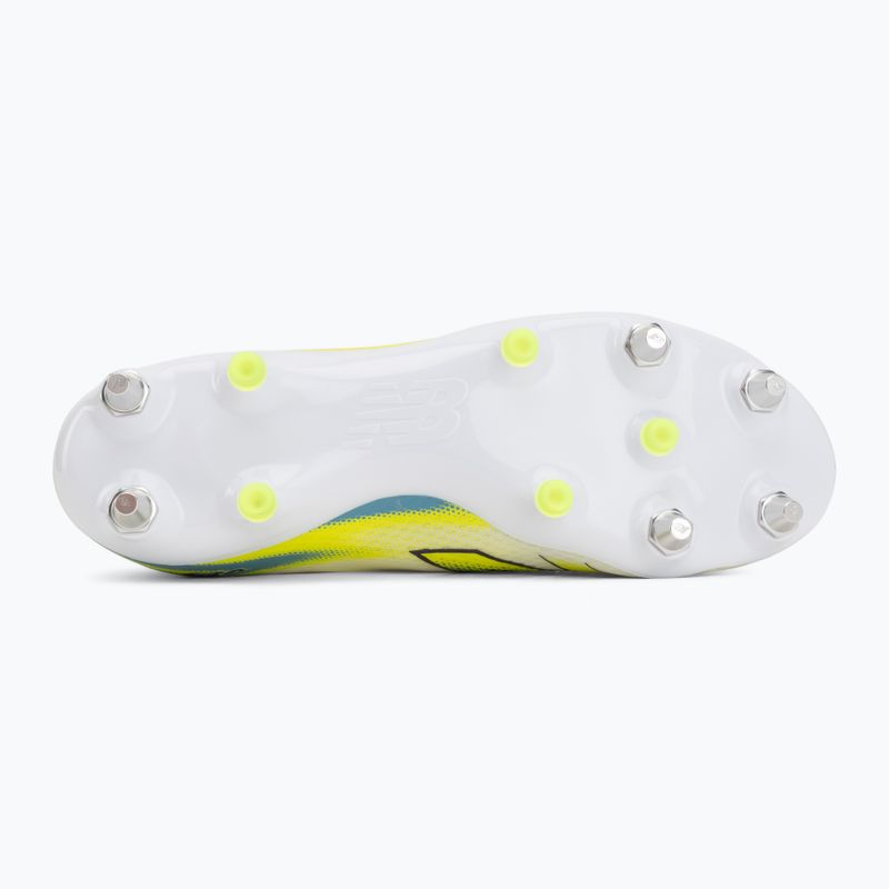 Футболни обувки New Balance Furon Pro V9 SG white/alkaline green 4
