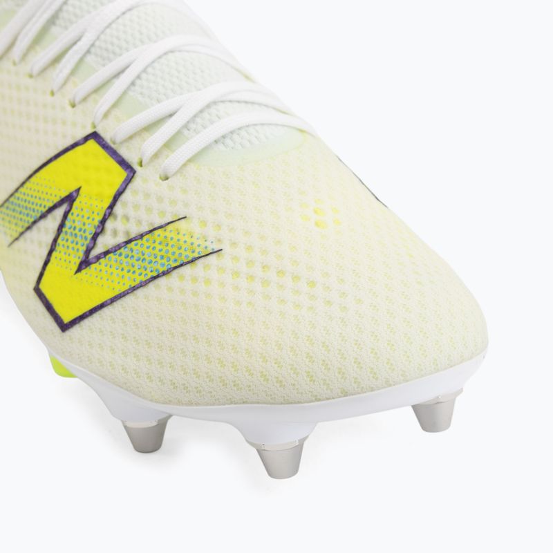 Футболни обувки New Balance Furon Pro V9 SG white/alkaline green 7