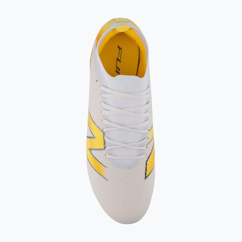 Футболни обувки New Balance Furon Team V9 FG fresh air/satsuma orange 5