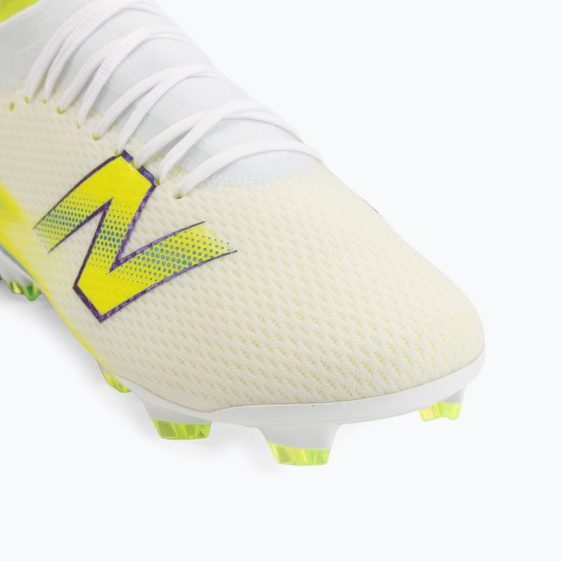 Футболни обувки New Balance Furon Team V9 FG white/alkaline green 7