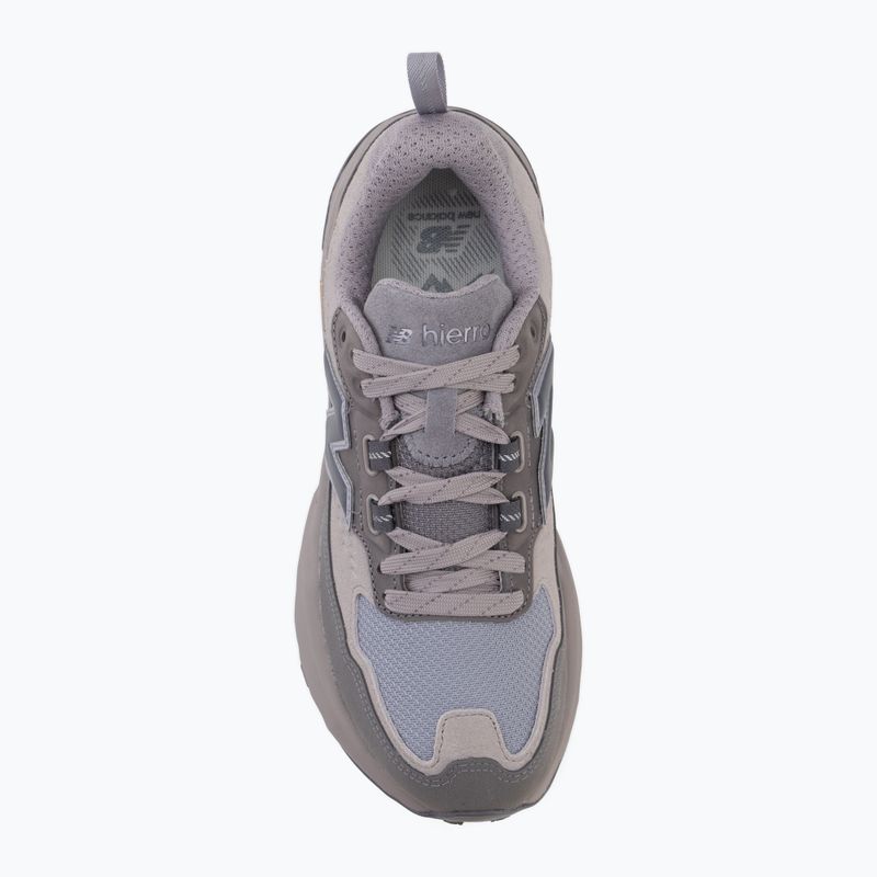 Дамски обувки за бягане New Balance Hierro Trek Nubuck Vamp V9 truffle salt/off-line grey 5