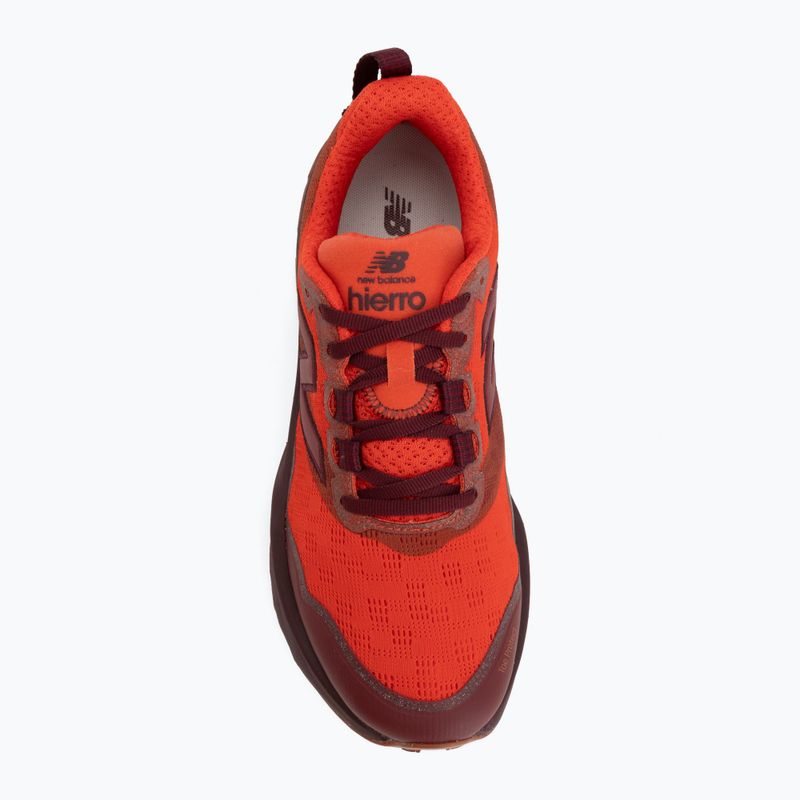 Мъжки обувки за бягане  New Balance Fresh Foam Hierro V9 neo flame/mulled wine 5