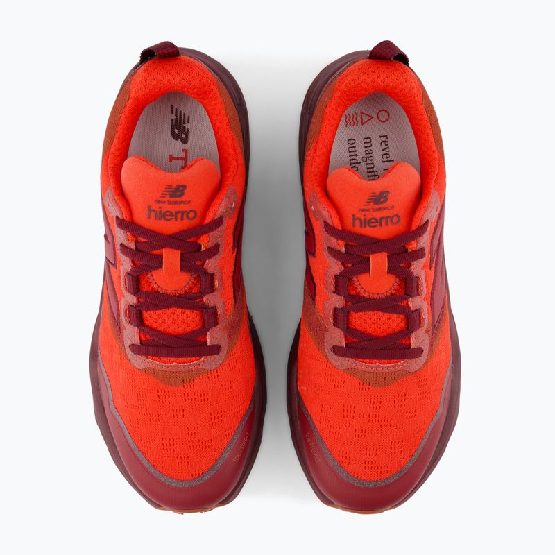 Мъжки обувки за бягане  New Balance Fresh Foam Hierro V9 neo flame/mulled wine 4