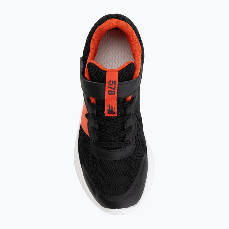Детски обувки New Balance 578's V1 black/neo flame 5