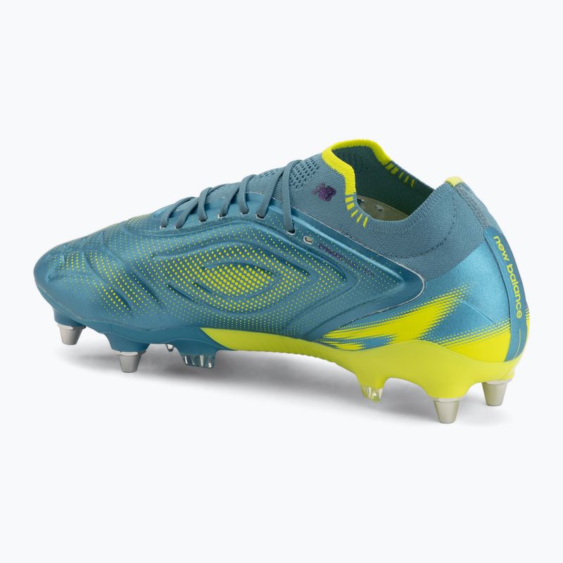 Футболни обувки New Balance Tekela Elite Low V5 SG metallic blue/alkaline green/team navy 3