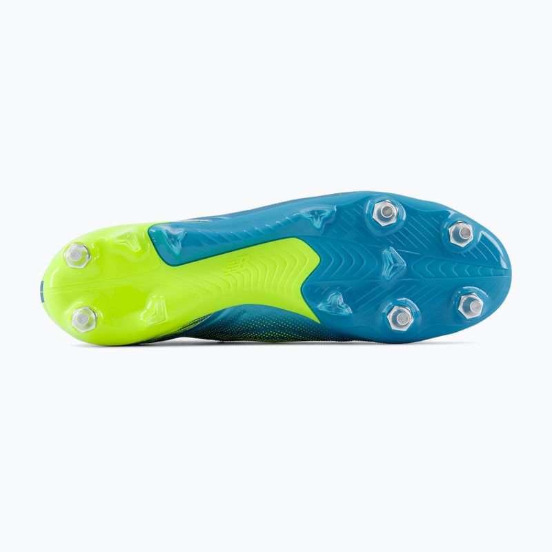 Футболни обувки New Balance Tekela Elite Low V5 SG metallic blue/alkaline green/team navy 3