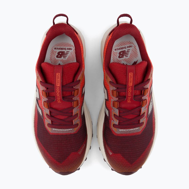 Дамски обувки за бягане New Balance Rebel V1 podium red/neo flame 7
