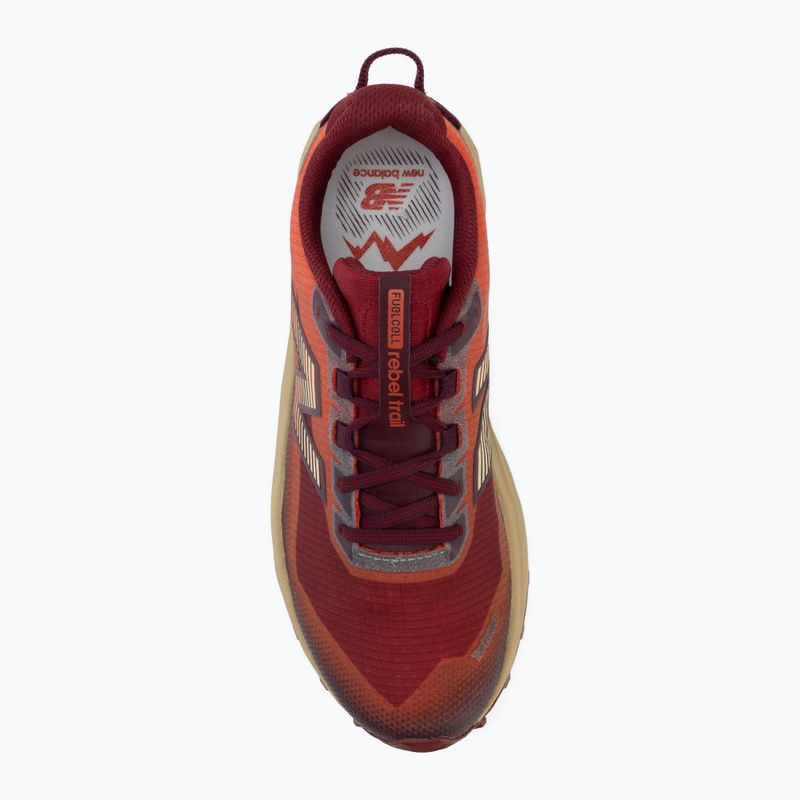 Мъжки обувки за бягане New Balance Rebel Trail V1 maple/neo flame 5