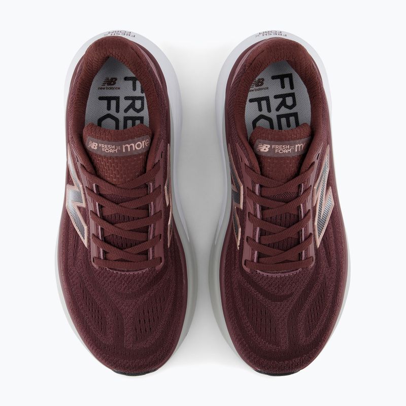 Дамски обувки за бягане New Balance Fresh Foam More V6 cherry leather/fast track 5