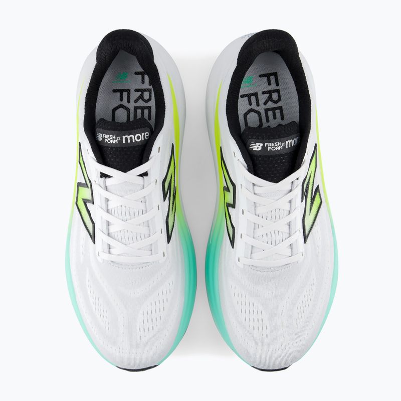 Мъжки обувки за бягане  New Balance Fresh Foam More V6 white/bright mint 4