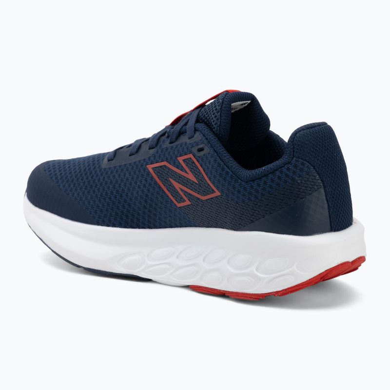 Детски обувки за бягане New Balance 520's Lace V9 nb navy/true red 3