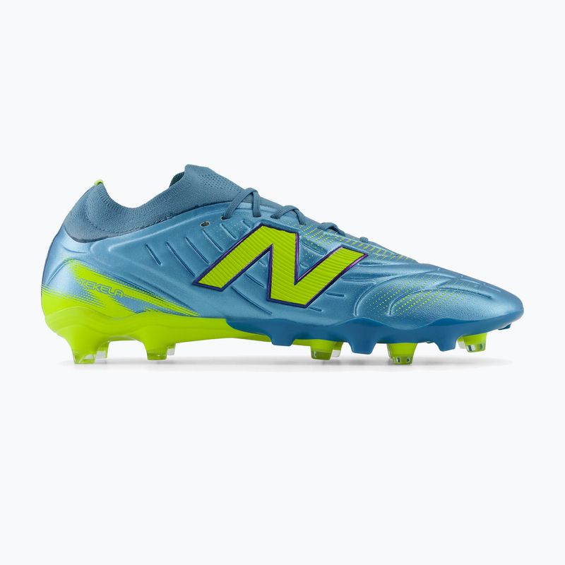 Футболни обувки New Balance Tekela Pro Low V5 FG metallic blue/alkaline green/Team Navy 2