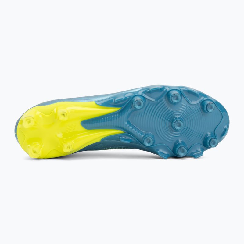 Футболни обувки New Balance Tekela Team Low V5 FG metallic blue/alkaline green/team navy 4