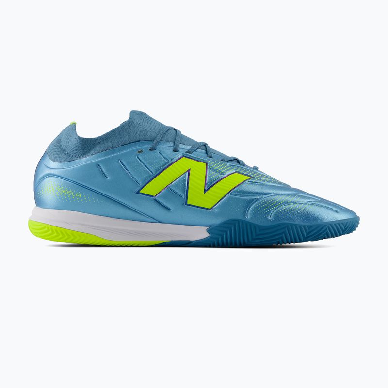 Футболни обувки New Balance Tekela Team Low V5 IN metallic blue/alkaline green/team navy 2