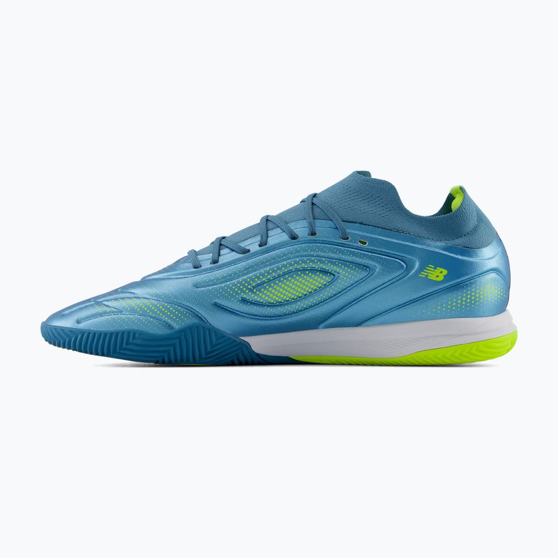 Футболни обувки New Balance Tekela Team Low V5 IN metallic blue/alkaline green/team navy 3