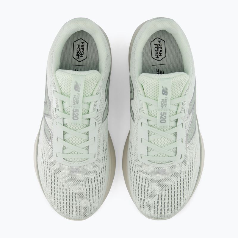 Дамски обувки за бягане New Balance Fresh Foam 520's V9 mint water/lone star grey/silver metallic 5