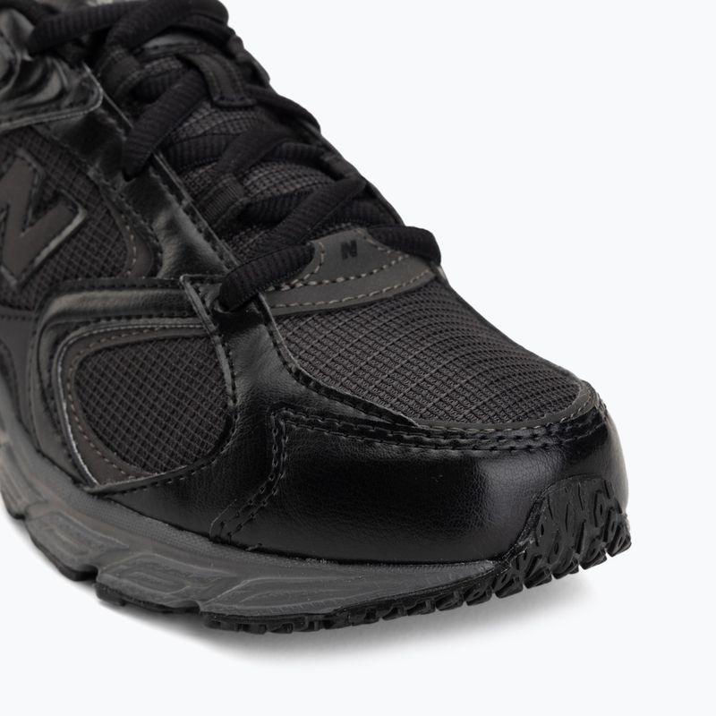 Обувки New Balance 408's V1 black/black cement/black metallic 7