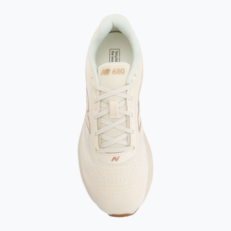 Дамски обувки за бягане New Balance Fresh Foam 680's V9 beige 5