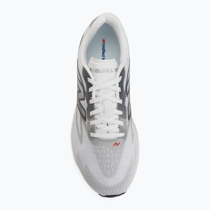 Мъжки обувки за бягане New Balance FuelCell Flite-R V1 white/slate grey/neo flame 5