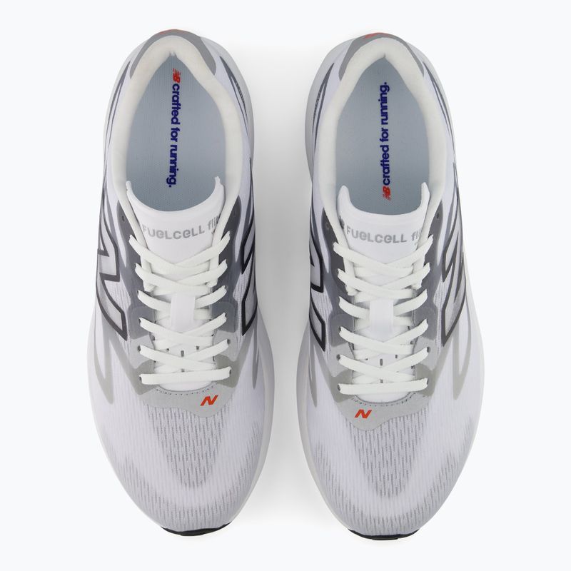 Мъжки обувки за бягане  New Balance FuelCell Flite-R V1 white/slate grey/neo flame 7