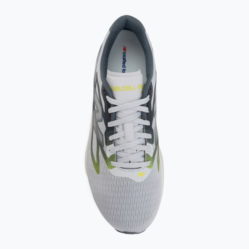 Мъжки обувки за бягане  New Balance FuelCell Flite-R V1 fresh air/shadow blue/alkaline green 5