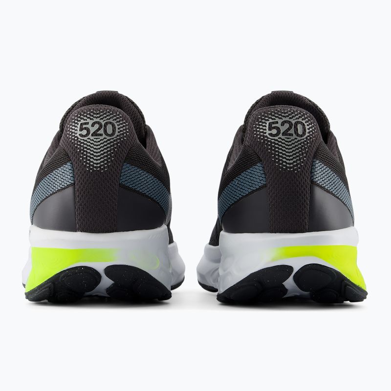 Мъжки обувки за бягане New Balance Fresh Foam 520's V9 black/shadow blue/dark silver metallic 5