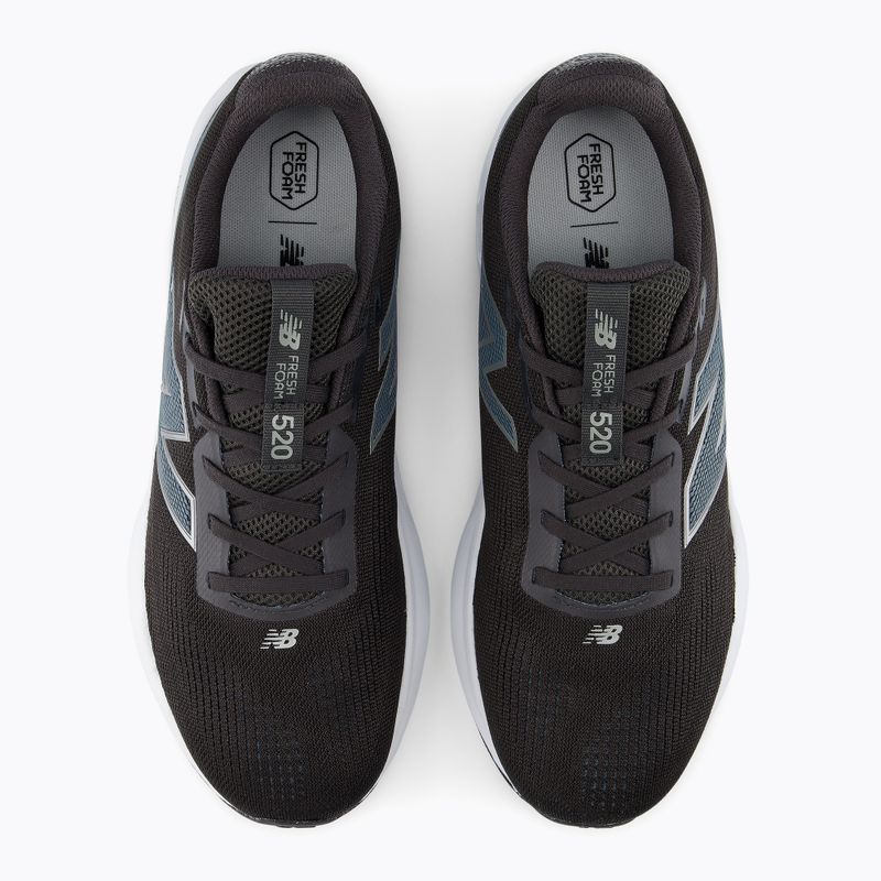 Мъжки обувки за бягане New Balance Fresh Foam 520's V9 black/shadow blue/dark silver metallic 7