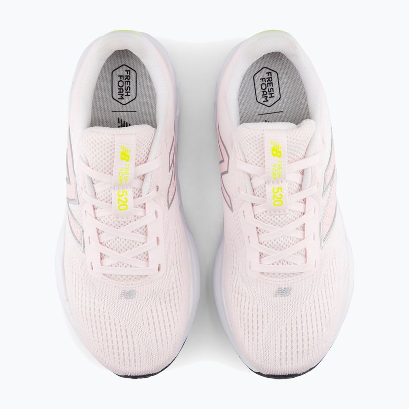 Дамски обувки за бягане New Balance Fresh Foam 520's V9 pink salt/pink granite/silver metallic 5