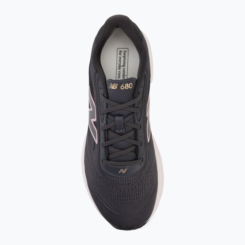 Дамски обувки за бягане New Balance Fresh Foam 680's V9 black cement/pink salt 5