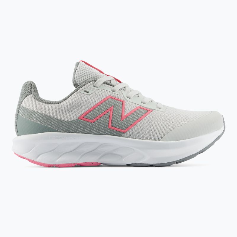 Детски обувки за бягане New Balance 520's Lace V9 grey matter/signal pink 2