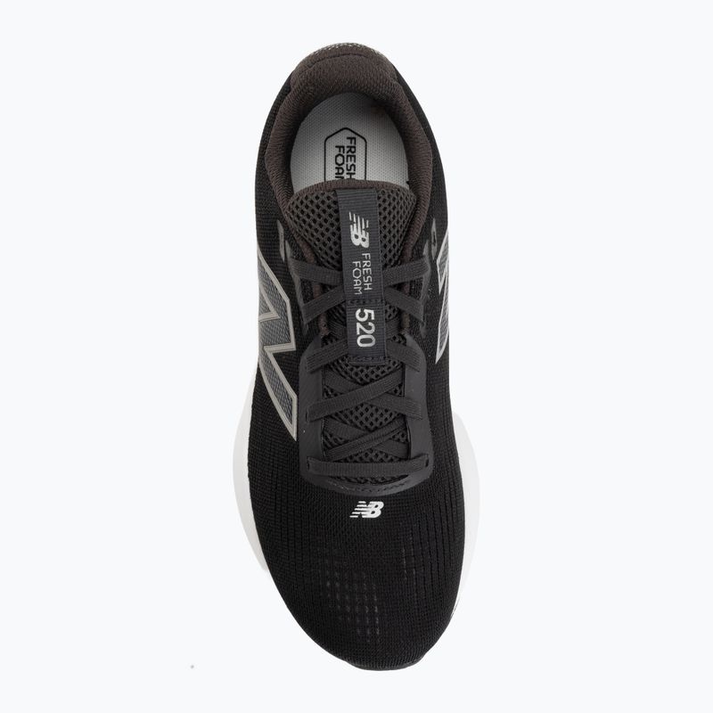Дамски обувки за бягане New Balance Fresh Foam 520's V9 black cement/dark silver metallic/pink salt 5