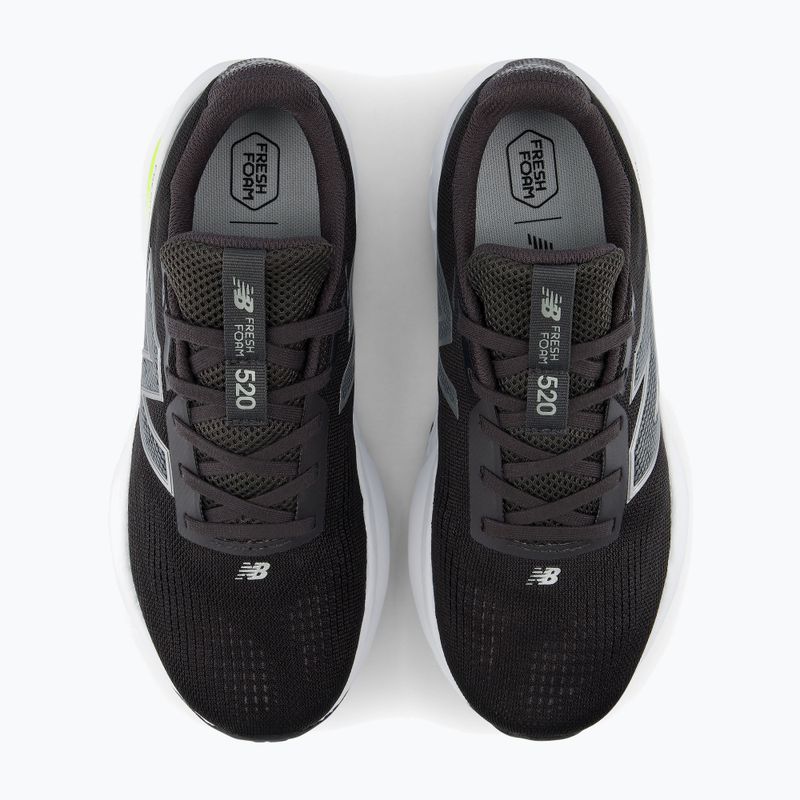 Дамски обувки за бягане New Balance Fresh Foam 520's V9 black cement/dark silver metallic/pink salt 5