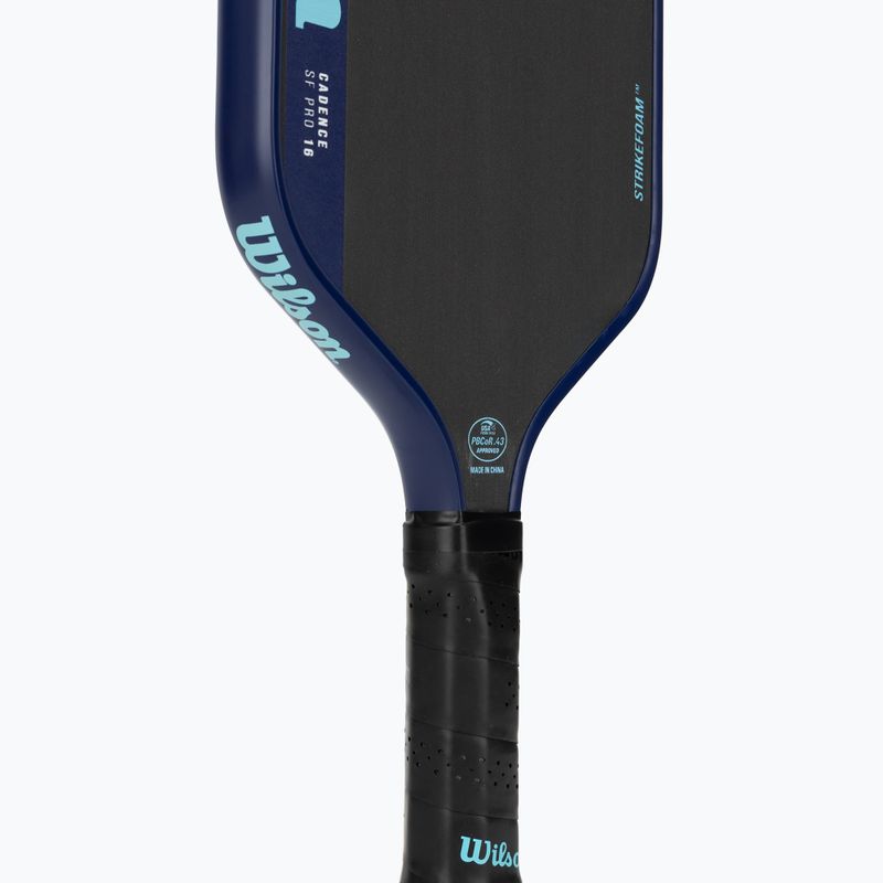 Ракетка за пикълбол Wilson Cadence SF Pro 16 black/blue 4